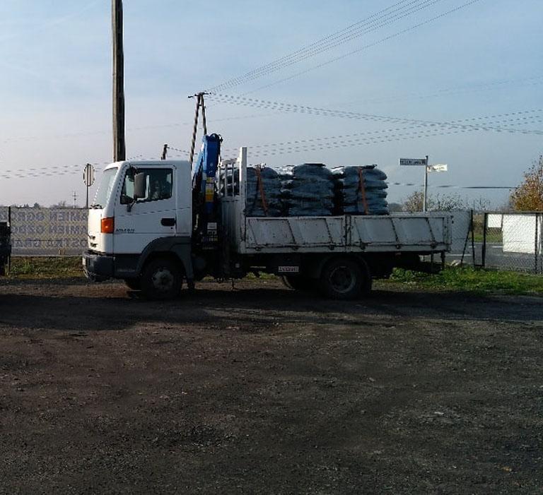 dostawa węgla groszku